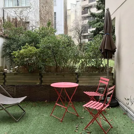 With Garden Near Montmartre * Paris